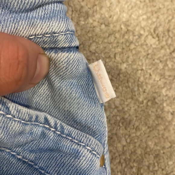 CHLOE LIGHT DENIM SHORTS Navy 6 - Picture 4 of 7